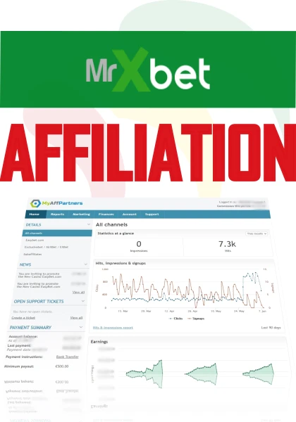 What is the value of the partnership with MrXbet?